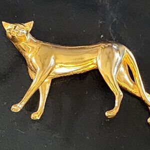 Franklin Mint 1986 Curio Cabinet Cat